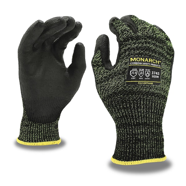 Cordova MONARCH SOFT, PU Palm, A4 Cut Gloves, M, PR 3745M - main